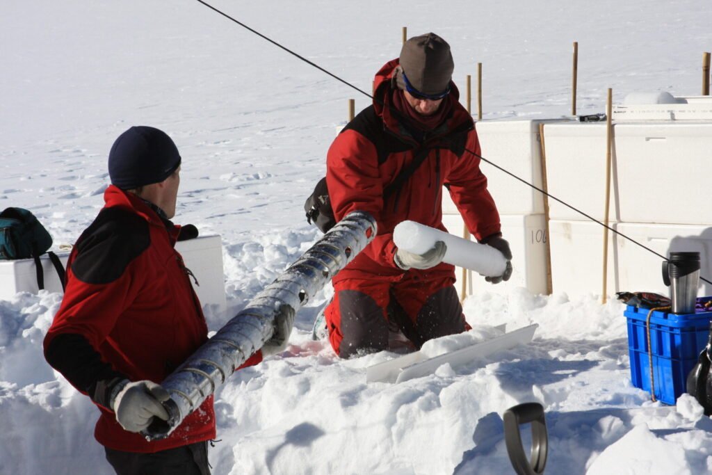 Ice core, Baker Glacier